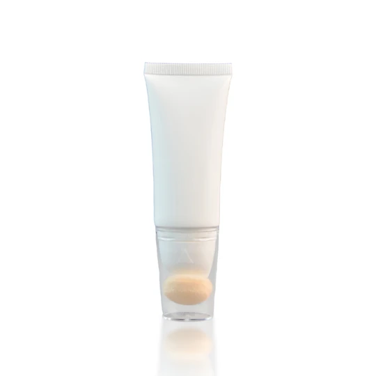 K190132 -D19mm Sponge Massage Head Oval Tube with snap cap