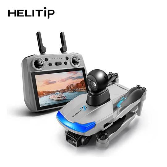 S185 Drone 7.2inch Touch Screen 4K 3-Axis Gimbal Drone 5G WiFi GPS Obstacle Avoidance