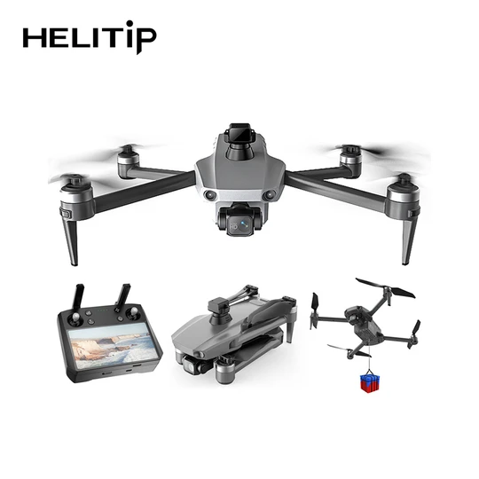 KEH K11 Drone 4K Camera 5.5 inch Touch screen laser obstacle avoidance GPS 3-Axis