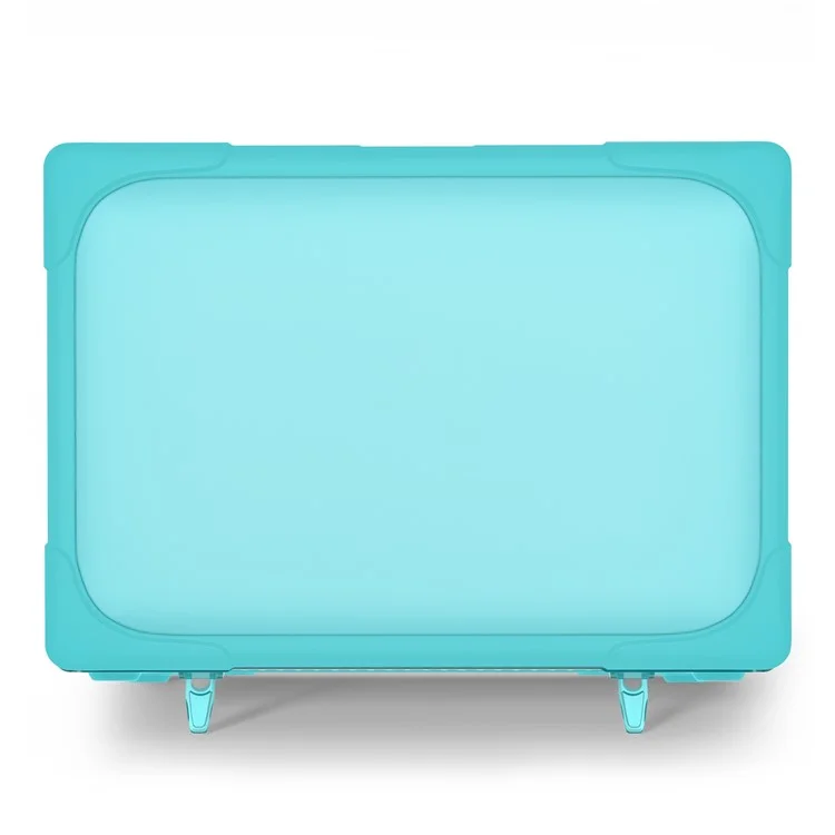 Laptop Case for MacBook Air 13 inch (2025) / (2024) / (2022) A2681 Protective Case Notebook Computer Anti-Scratch Cover with Stand - Baby Blue-Cellmalls