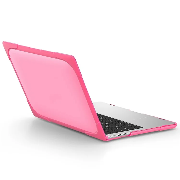 Laptop Case for MacBook Air 13 inch (2025) / (2024) / (2022) A2681 Protective Case Notebook Computer Anti-Scratch Cover with Stand - Rose-Cellmalls