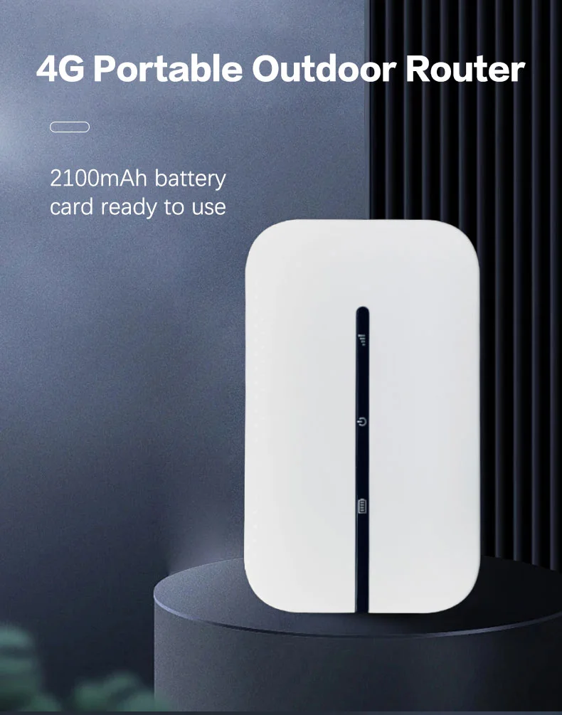 M8 Portable 4G LTE Router 150Mbps High Speed Pocket WiFi Hotspot Modem, EU Version-Cellmalls