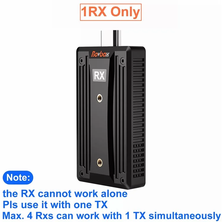 BOVBOX 090 Wireless HD Transmitter and Receiver 656FT / 200m HD Extender Kit Dongle Adapter for Projector-Cellmalls