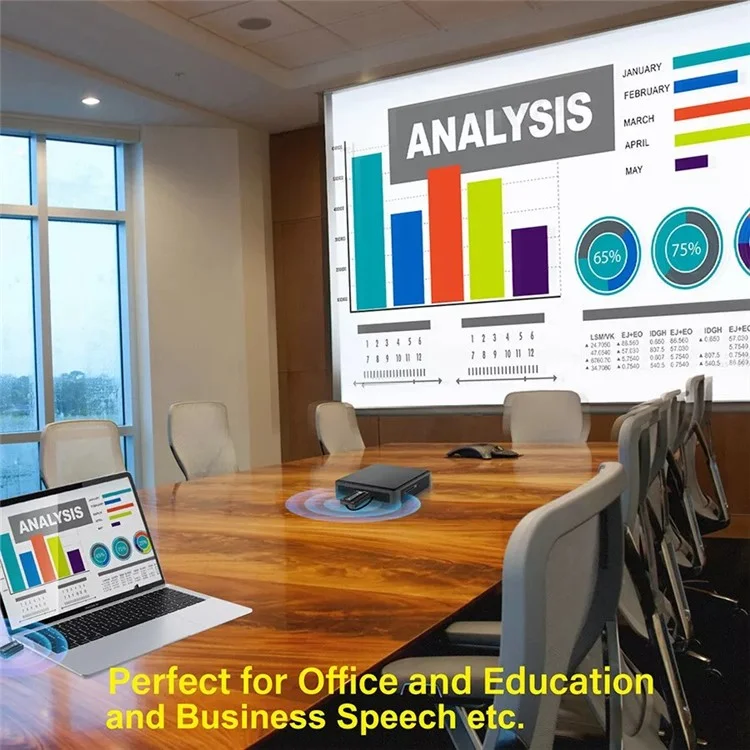 BOVBOX 090 Wireless HD Transmitter and Receiver 656FT / 200m HD Extender Kit Dongle Adapter for Projector-Cellmalls