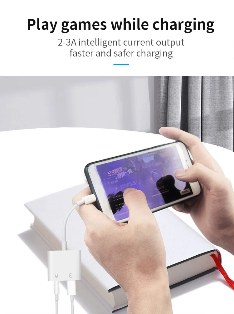 MH-CM33S USB-C to 3.5mm Headphone Audio Adapter Type-C Jack AUX Dongle Converter-Cellmalls