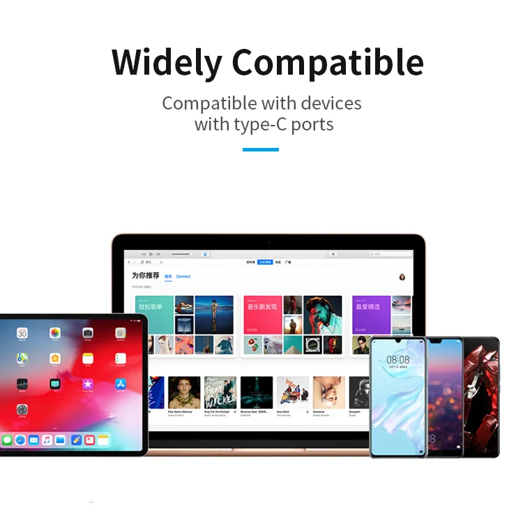 MH-CM33S USB-C to 3.5mm Headphone Audio Adapter Type-C Jack AUX Dongle Converter-Cellmalls