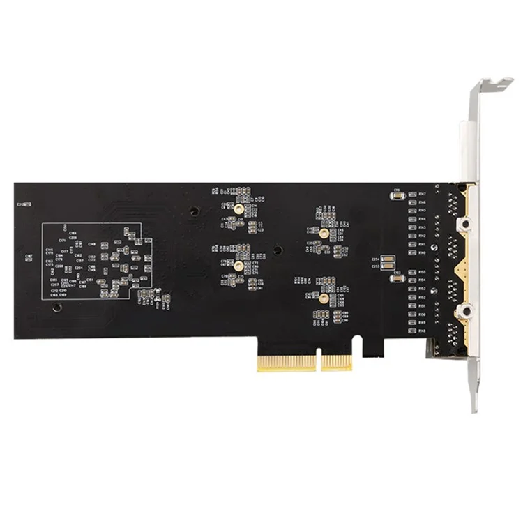 TXA188 Pcie 4-Port 2.5G RJ45 Ethernet Network Card with Intel I225 Chipset-Cellmalls