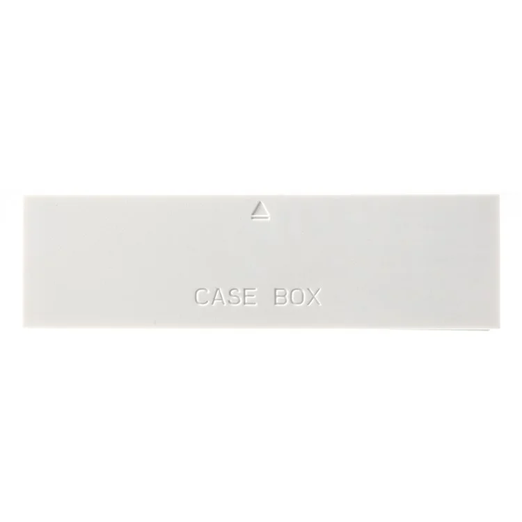 Desktop Computer ATX / MATX Hard Drive Bay Case Blank Tray Drawer U-Disk Card Reader Storage Box - White-Cellmalls