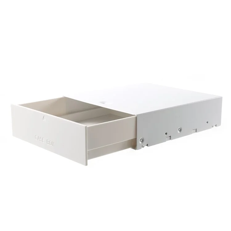 Desktop Computer ATX / MATX Hard Drive Bay Case Blank Tray Drawer U-Disk Card Reader Storage Box - White-Cellmalls