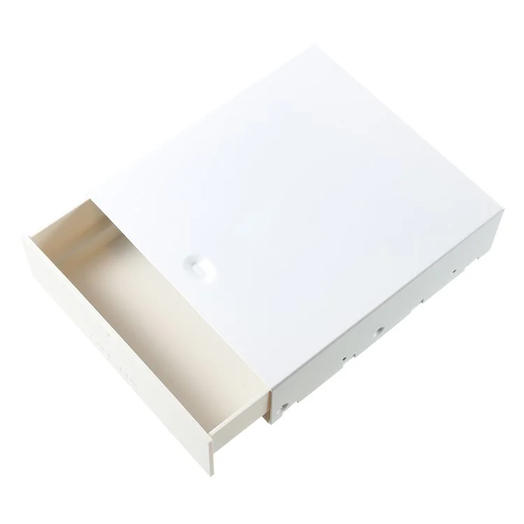 Desktop Computer ATX / MATX Hard Drive Bay Case Blank Tray Drawer U-Disk Card Reader Storage Box - White-Cellmalls