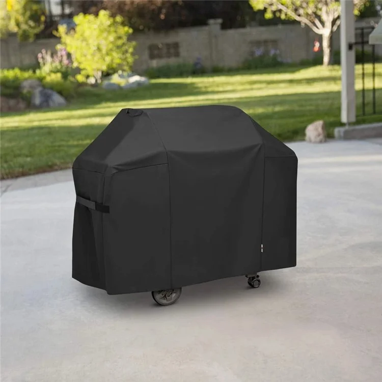 420D Oxford Cloth Barbecue Grill Cover Outdoor Waterproof Dustproof BBQ Grill Cover, 127.5x105x53.3cm-Cellmalls