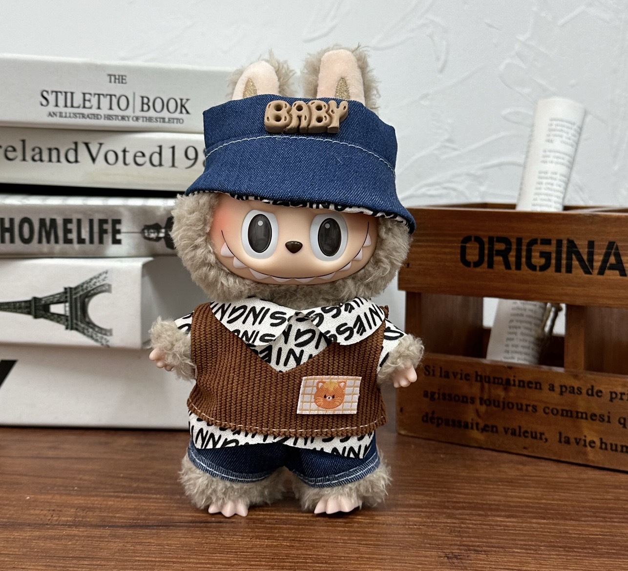 Fabric Doll Clothes for Labubu compatible Plush Doll Gen1 Gen2 Gen3-Cellmalls