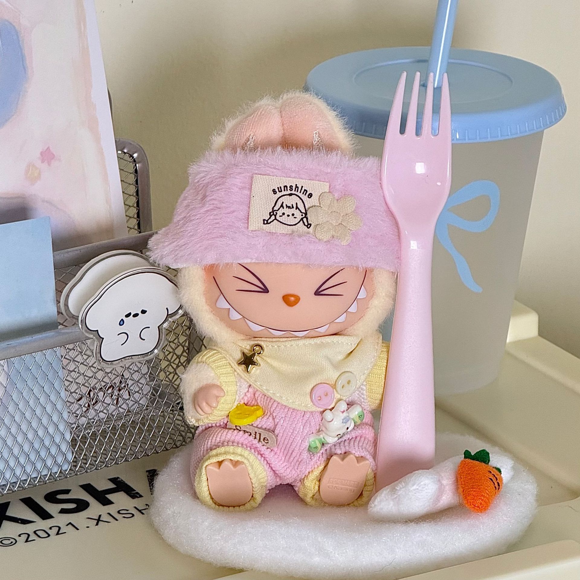 Fabric Doll Clothes for Labubu compatible Plush Doll Gen1 Gen2 Gen3-Cellmalls