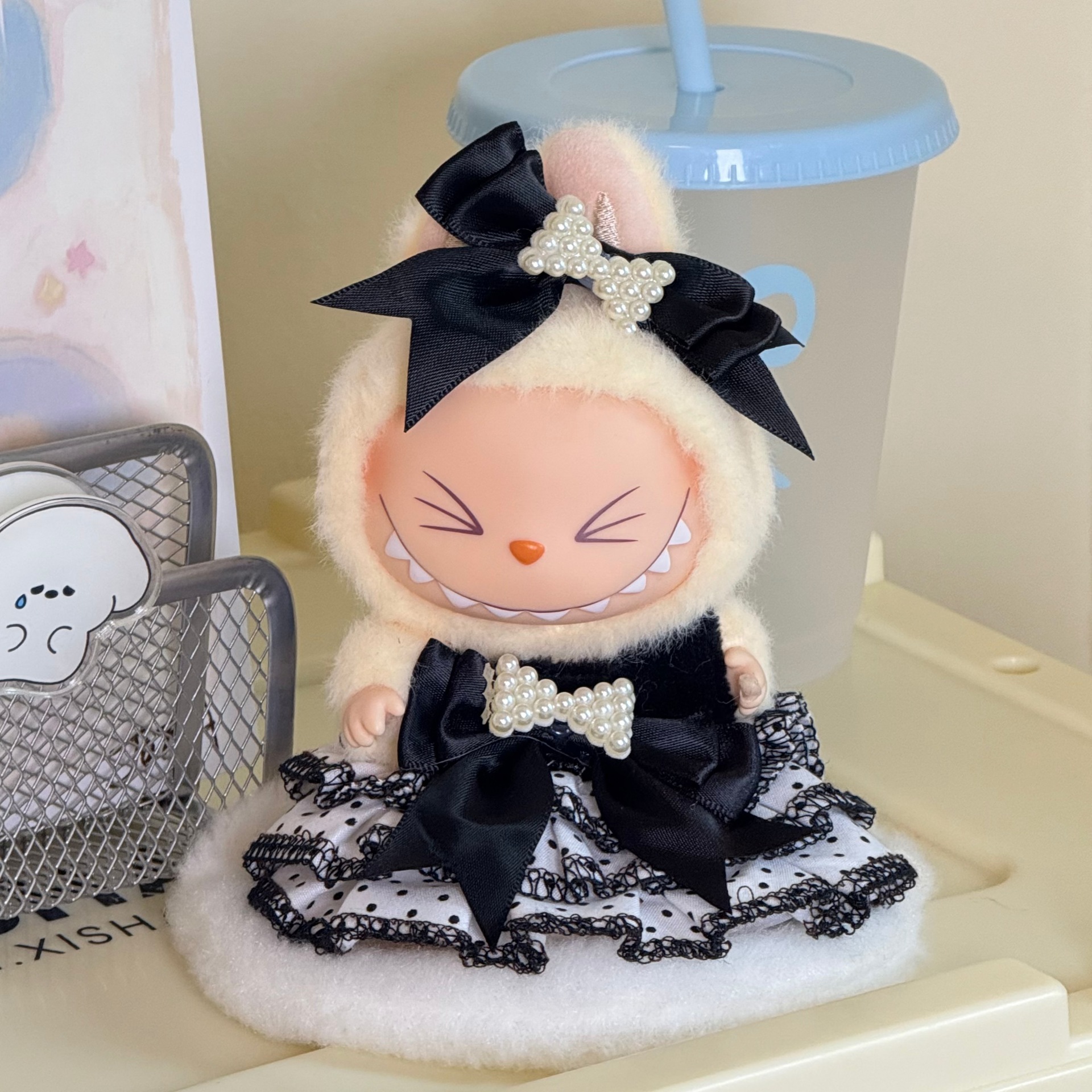 Fabric Doll Clothes for Labubu compatible Plush Doll Gen1 Gen2 Gen3-Cellmalls