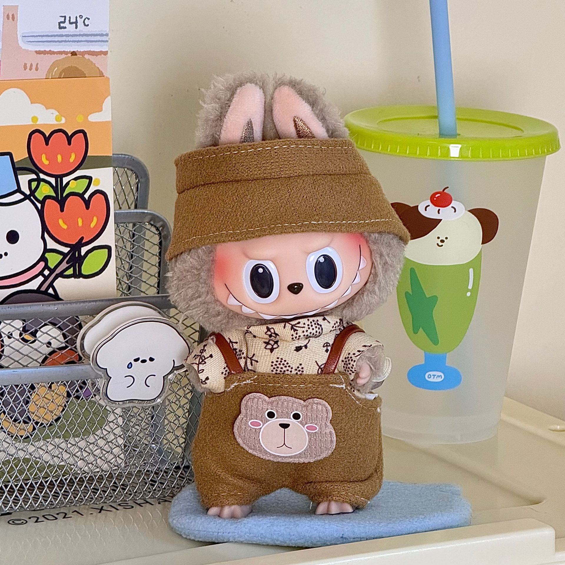 Fabric Doll Clothes for Labubu compatible Plush Doll Gen1 Gen2 Gen3-Cellmalls