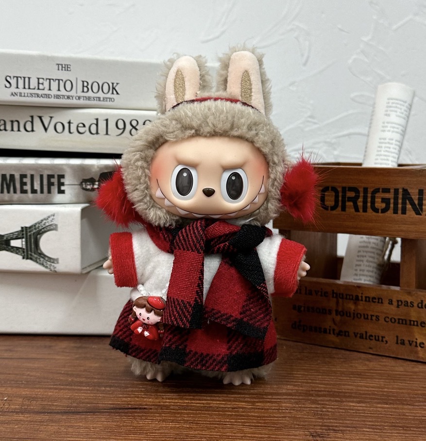 Fabric Doll Clothes for Labubu compatible Plush Doll Gen1 Gen2 Gen3-Cellmalls