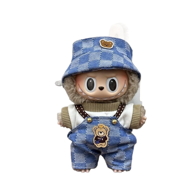 Fabric Doll Clothes for Labubu compatible Plush Doll Gen1 Gen2 Gen3-Cellmalls