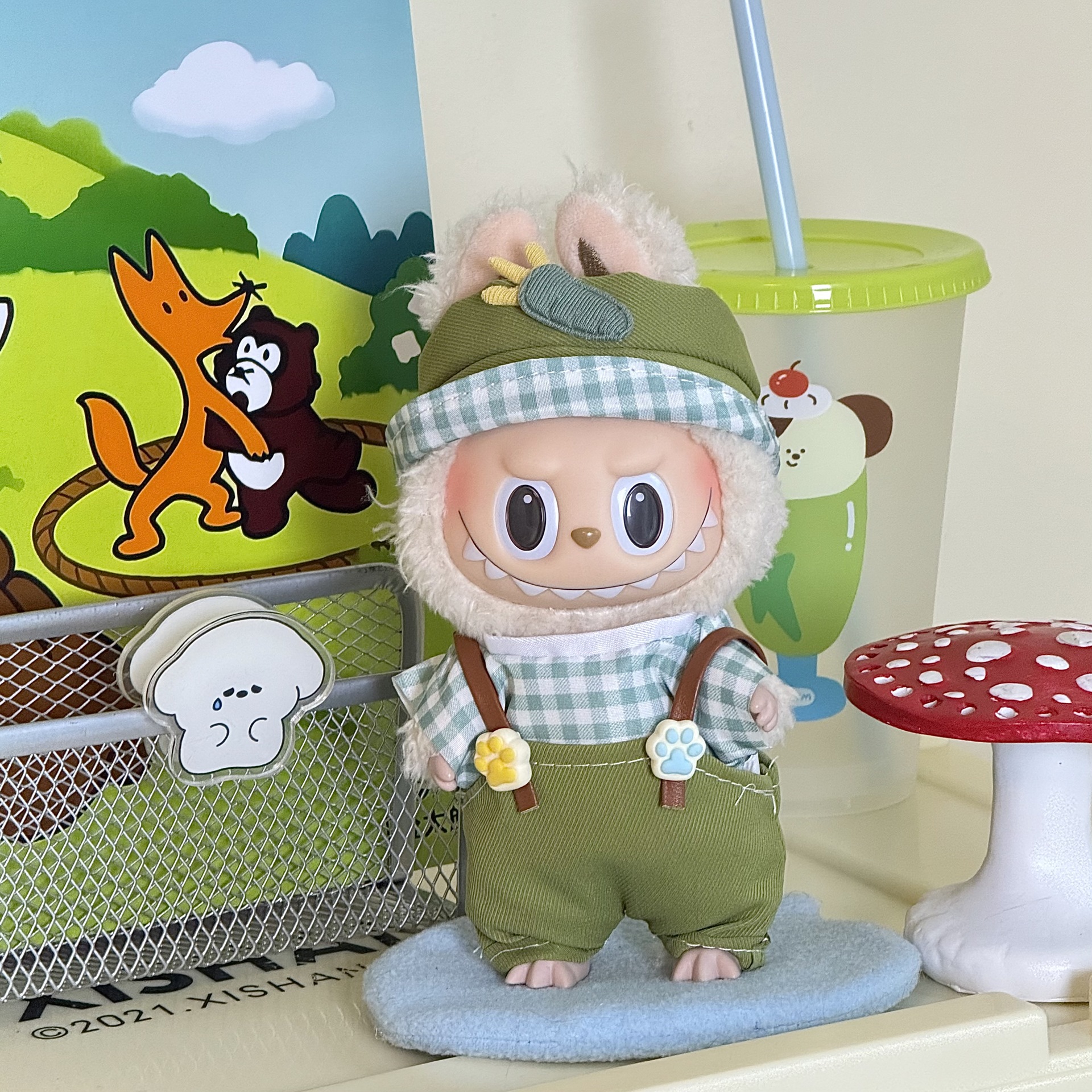 Fabric Doll Clothes for Labubu compatible Plush Doll Gen1 Gen2 Gen3-Cellmalls