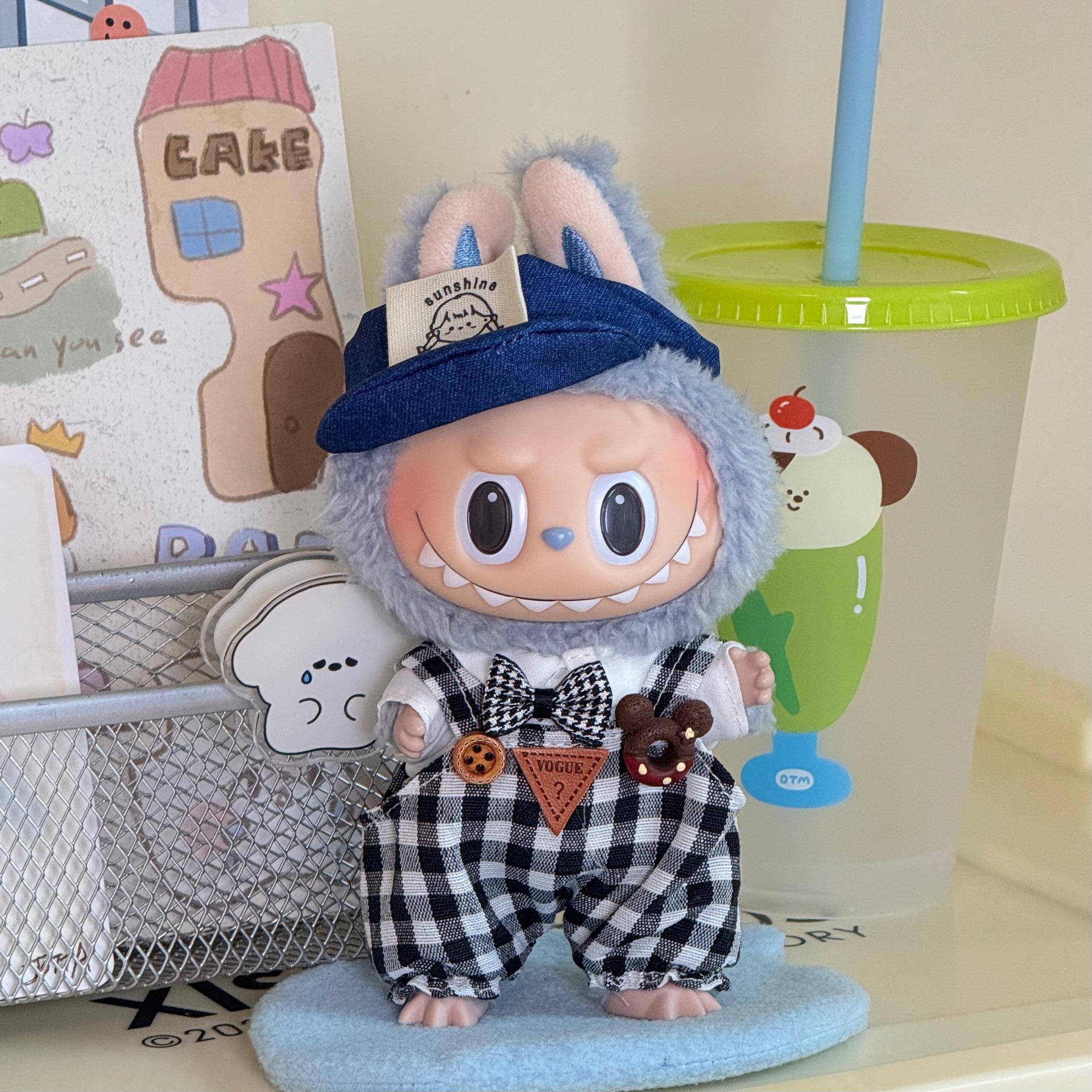 Fabric Doll Clothes for Labubu compatible Plush Doll Gen1 Gen2 Gen3-Cellmalls