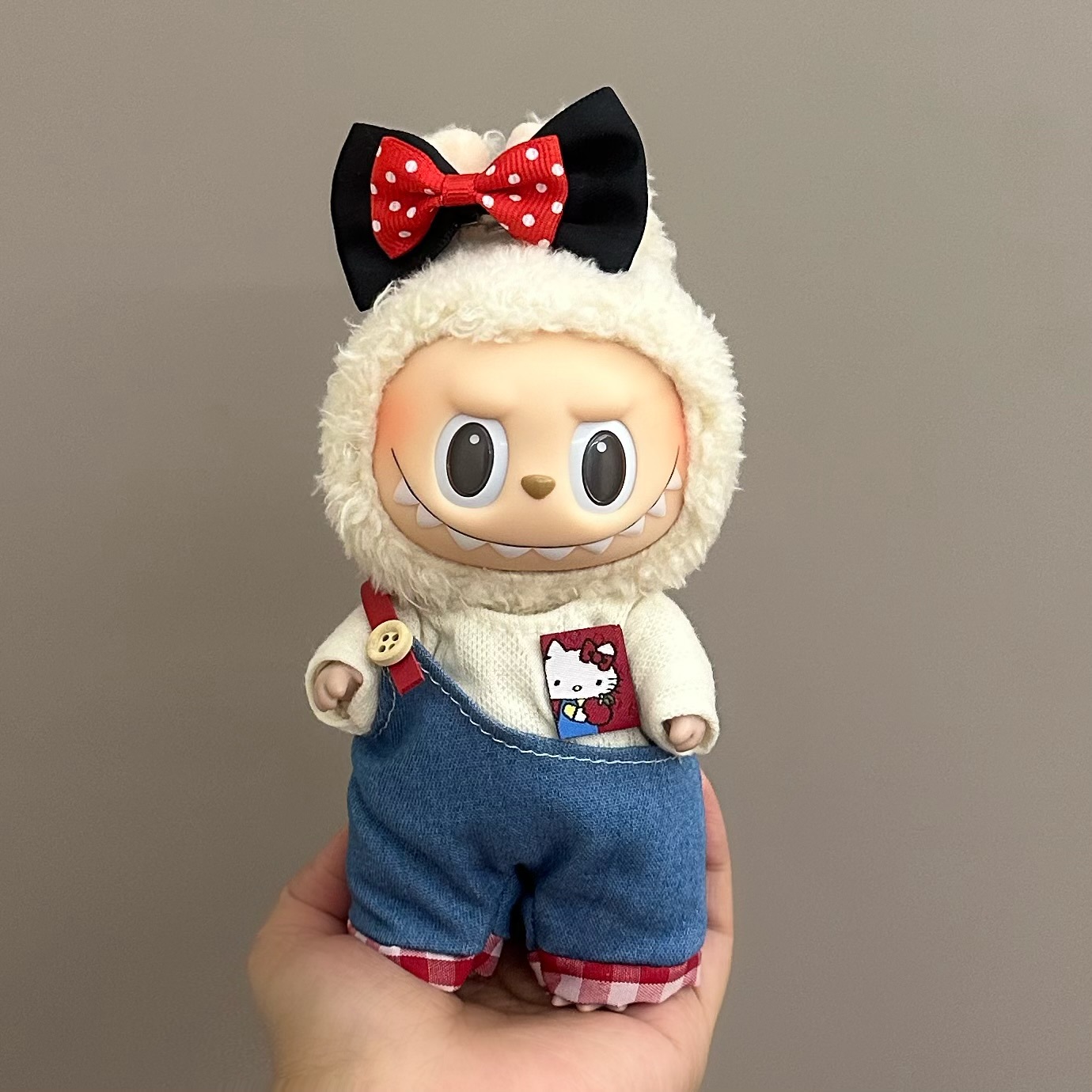 Fabric Doll Clothes for Labubu compatible Plush Doll Gen1 Gen2 Gen3-Cellmalls