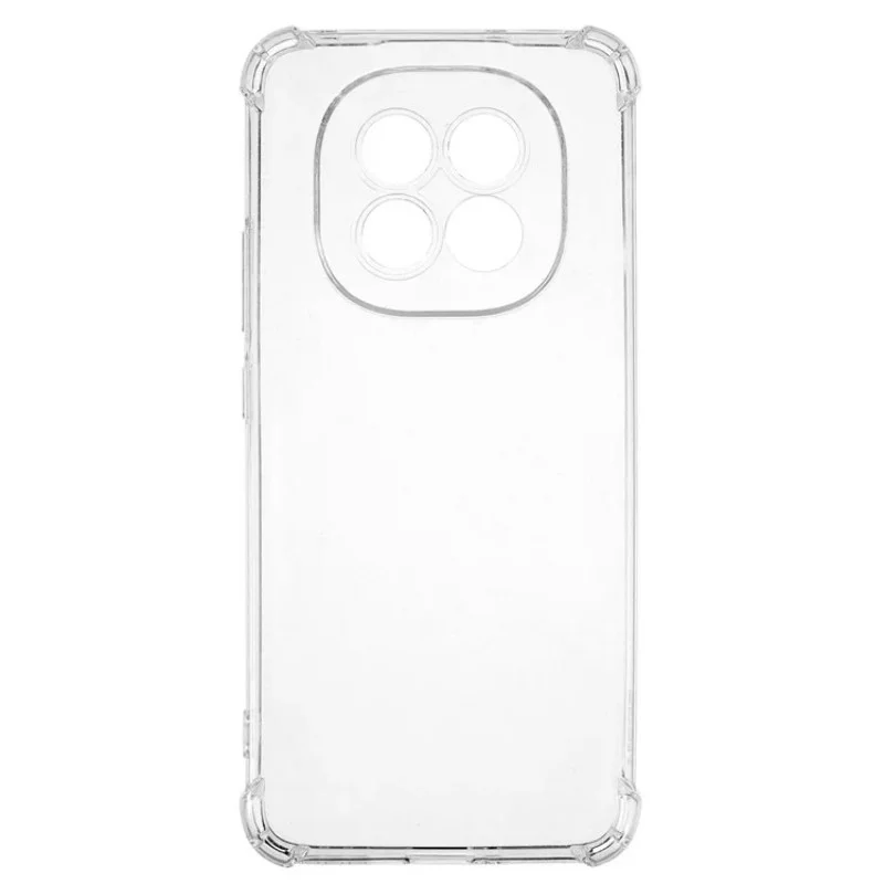 For Oppo F29 5G TPU Case WANLONFENG WL3 Series 1.5mm Phone Cover with 2Pcs Tempered Glass Films - Transparent-Cellmalls