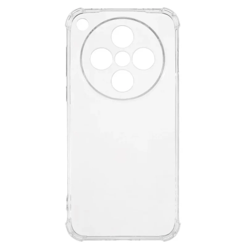 For Oppo Find X8 5G TPU Case WANLONFENG WL3 Series 1.5mm Phone Cover with Tempered Glass Film - Transparent-Cellmalls