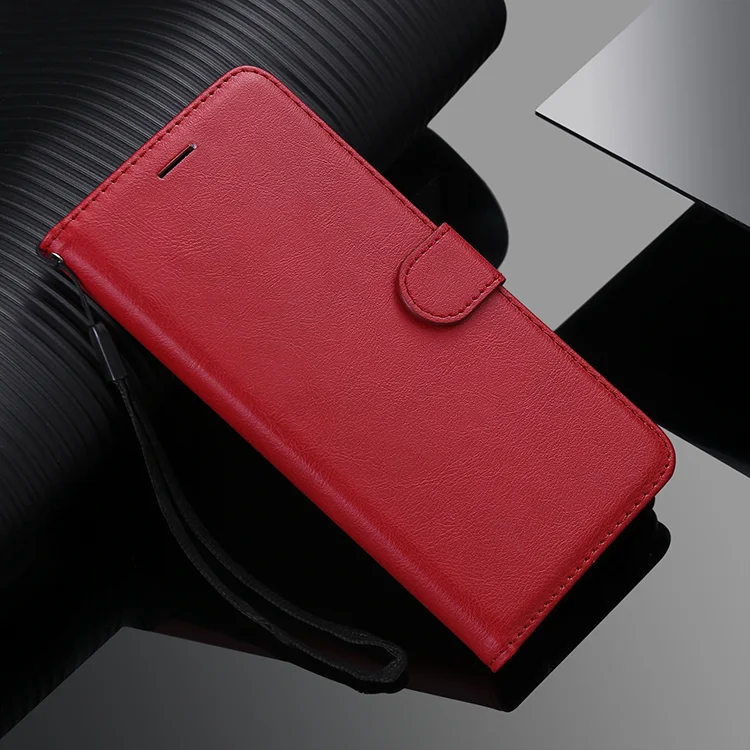For Oppo A55 5G / A54 4G / A16 4G / Realme V11 5G Case Solid Color Leather Mobile Cover Wallet Stand with Strap - Black-Cellmalls