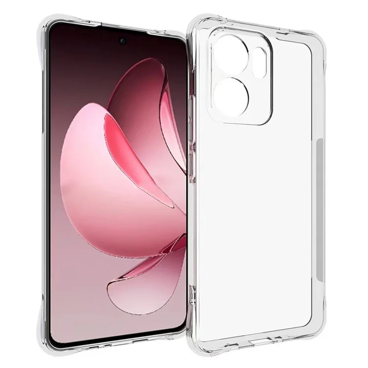 WANLONFENG WL Series for Oppo Reno13 F 5G Case 2.0mm TPU Phone Cover with Tempered Glass Film-Cellmalls