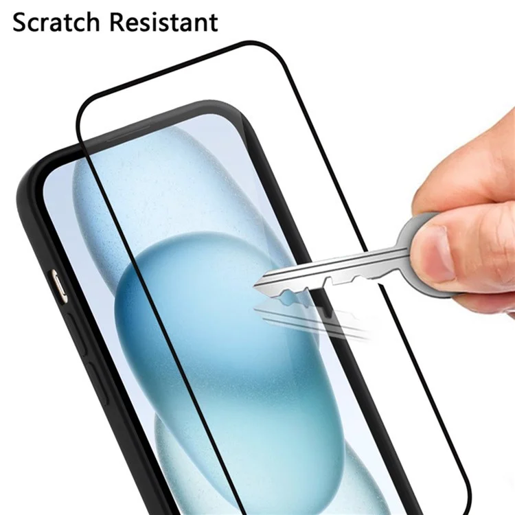 WANLONFENG WL Series for Oppo Reno13 F 5G Case 2.0mm TPU Phone Cover with Tempered Glass Film-Cellmalls