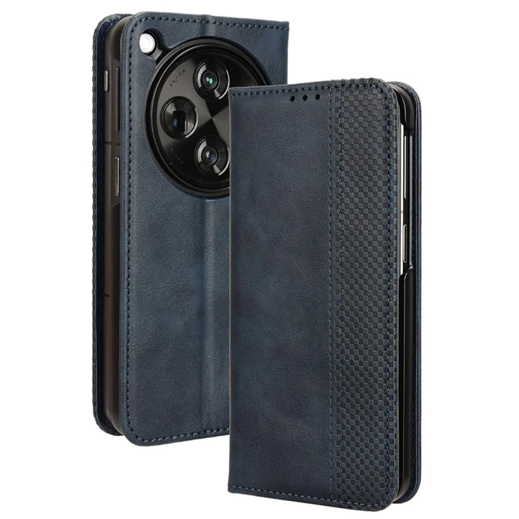 Retro Series For Oppo Find N3 5G / OnePlus Open Case Card Slots PU Leather Phone Covers - Brown-Cellmalls