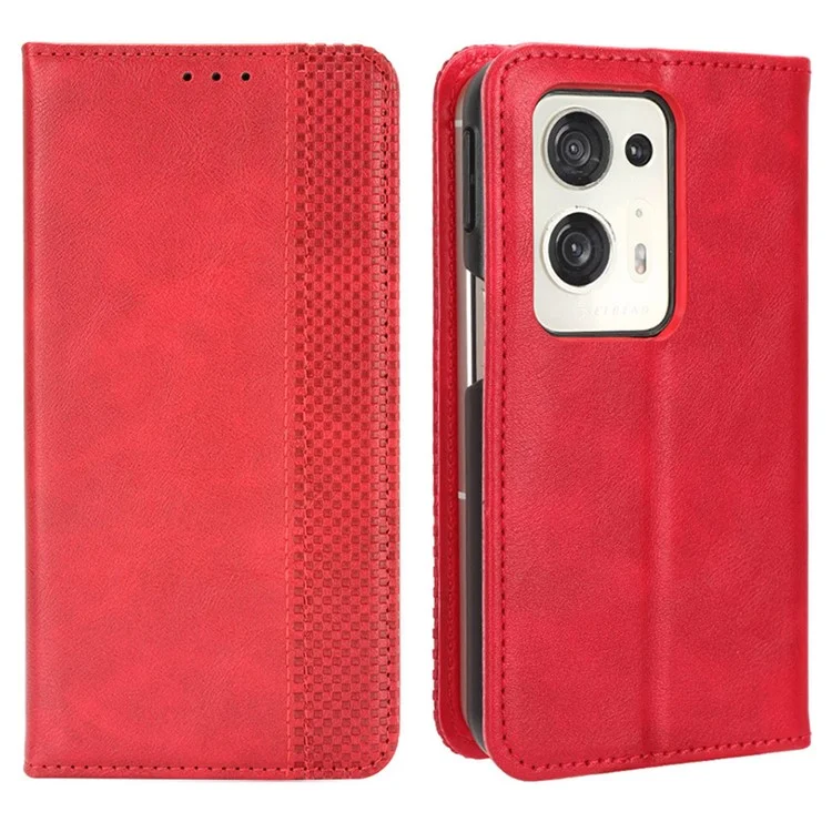 For Oppo Find N2 5G PU Leather Phone Case Full Protection Retro Phone Cover - Brown-Cellmalls