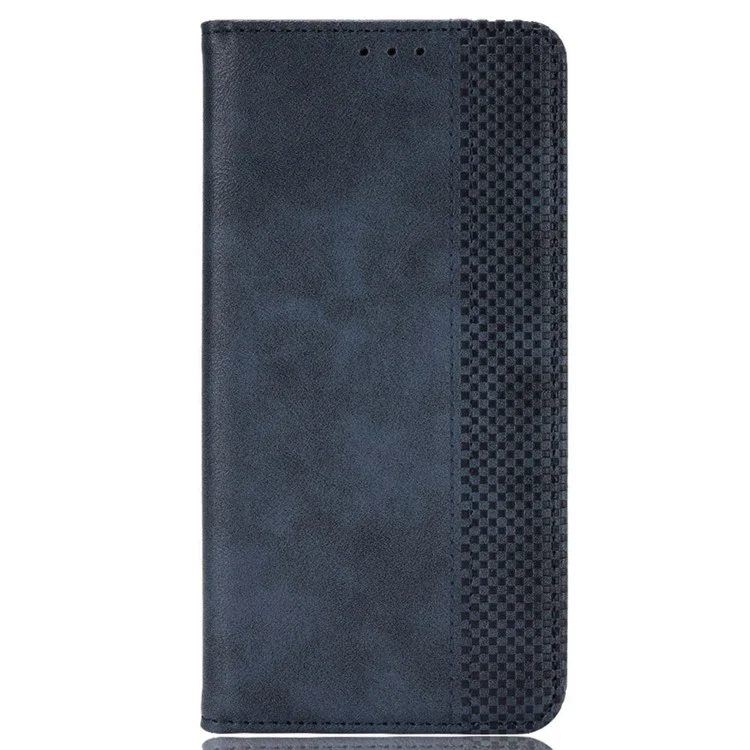 For Oppo A80 5G / A3 Pro (Global) 5G / K12x 5G (India) / A3x 5G (China) Case PU Leather Wallet Phone Cover Stand View - Blue-Cellmalls