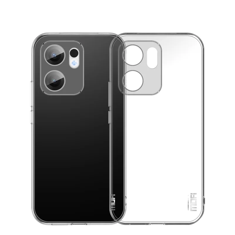 For Oppo Reno13 F 4G / Oppo Reno13 F 5G Clear Phone Case MOFI Ultra-Thin TPU Phone Back Cover - Transparent-Cellmalls
