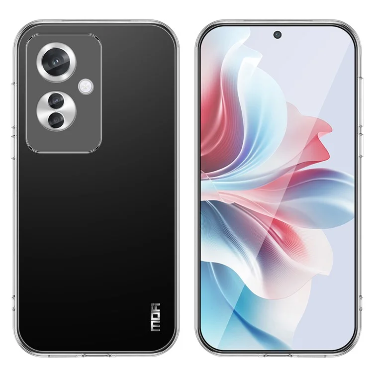 MOFI For Oppo Reno11 F 5G Case Flexible TPU Transparent Phone Cover-Cellmalls