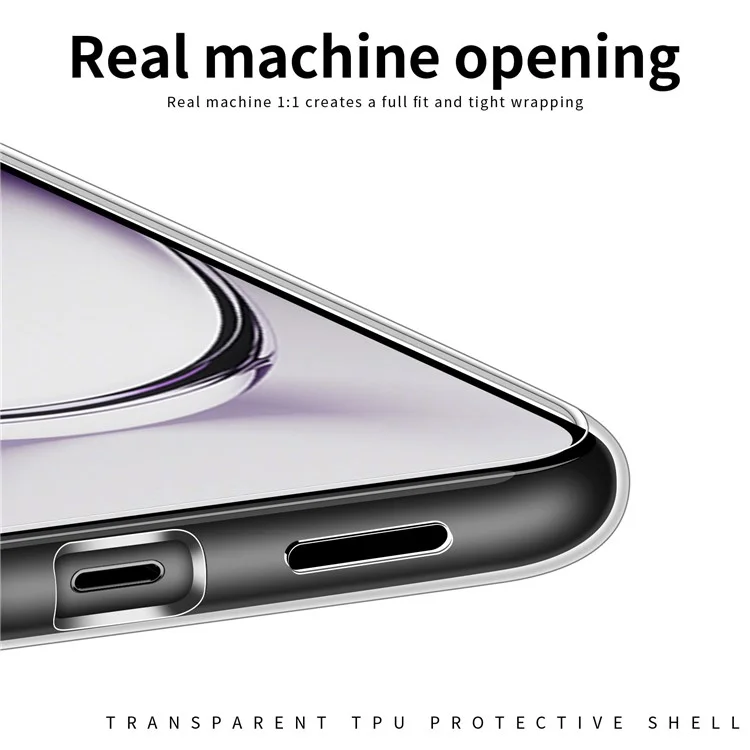 MOFI For Oppo Reno12 Pro 5G (Global) Case Transparent Slim TPU Phone Cover-Cellmalls