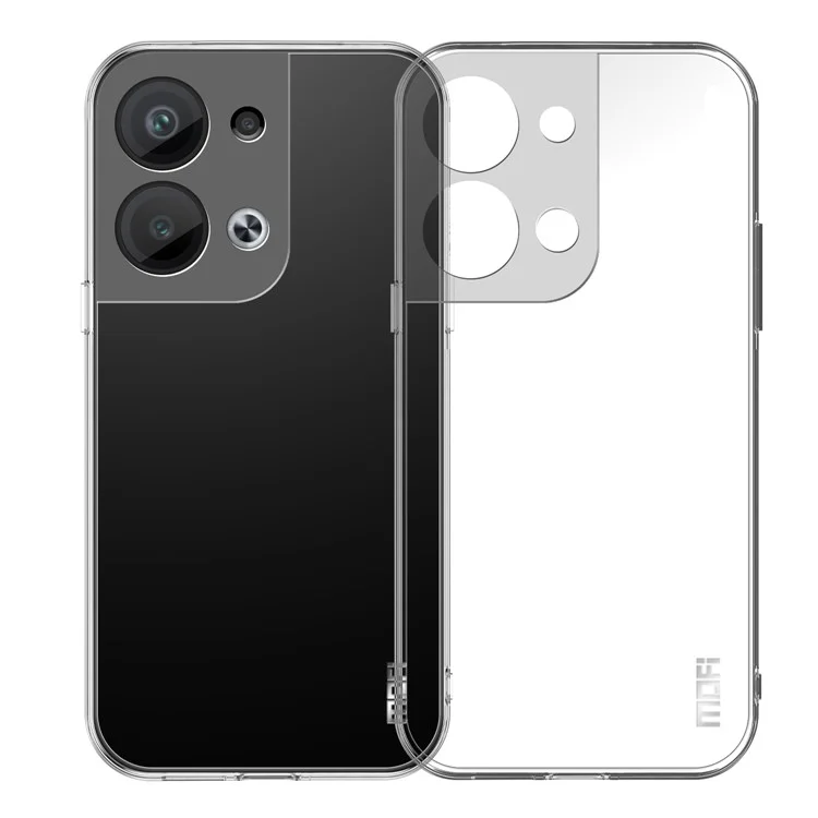 MOFI Back Shell for Oppo Reno9 Pro+ 5G, Shock-absorbing TPU Phone Case High Transparency Protective Cover-Cellmalls