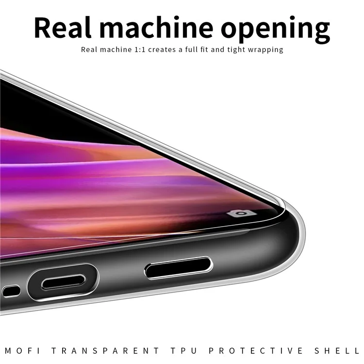 MOFI Back Shell for Oppo Reno9 Pro+ 5G, Shock-absorbing TPU Phone Case High Transparency Protective Cover-Cellmalls