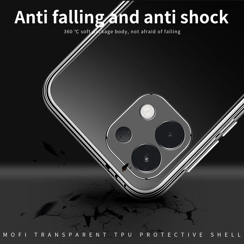 For Oppo K13 5G Clear Phone Case MOFI Ultra-Thin TPU Phone Back Cover - Transparent-Cellmalls