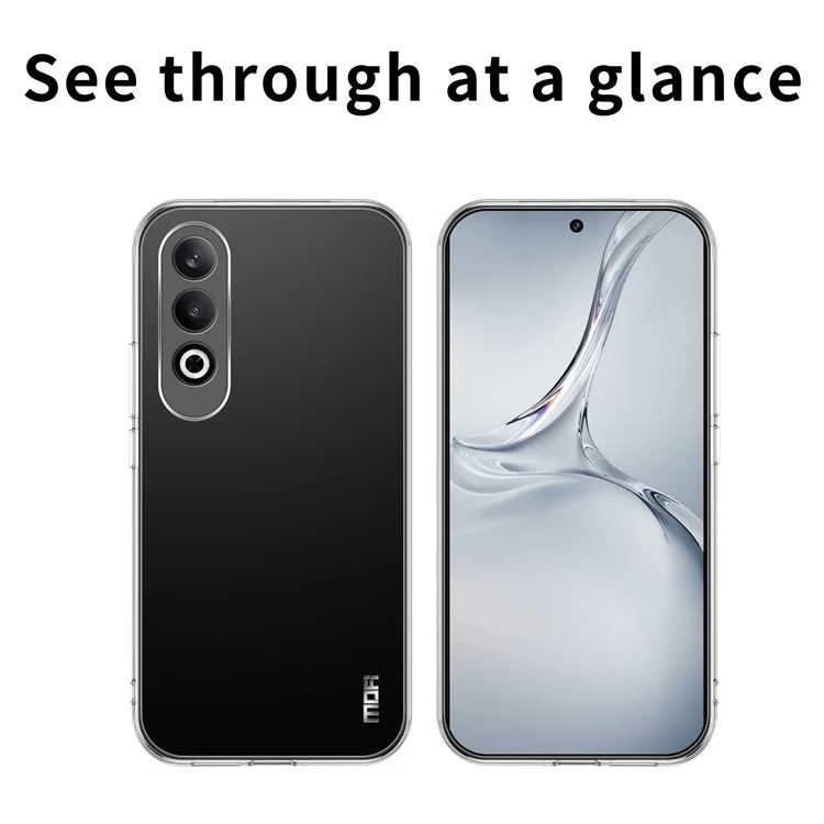 MOFI For Oppo K12 / OnePlus Nord CE4 5G Case Soft TPU Clear Phone Cover-Cellmalls