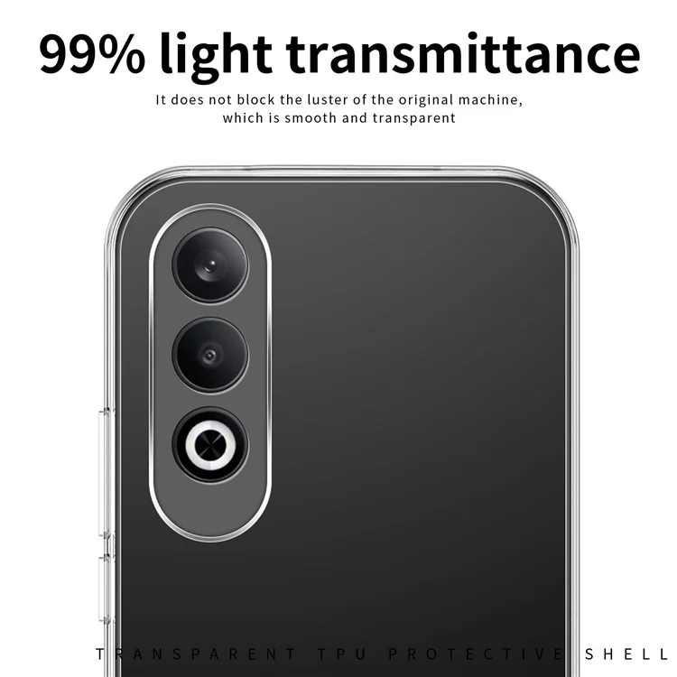 MOFI For Oppo K12 / OnePlus Nord CE4 5G Case Soft TPU Clear Phone Cover-Cellmalls
