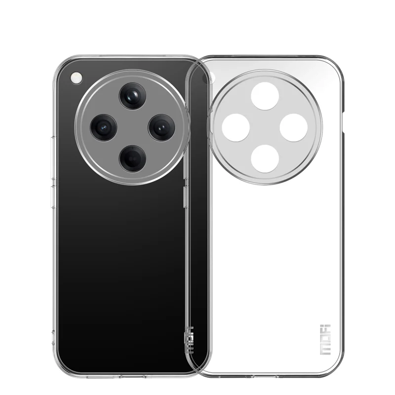 For Oppo Find X8s+ 5G Clear Phone Case MOFI Ultra-Thin TPU Phone Back Cover - Transparent-Cellmalls