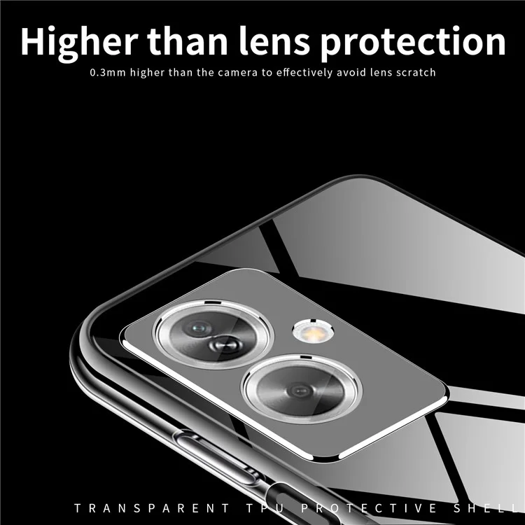 MOFI For Oppo A79 5G / A2 5G Case Crystal Clear TPU Phone Back Cover Protector-Cellmalls