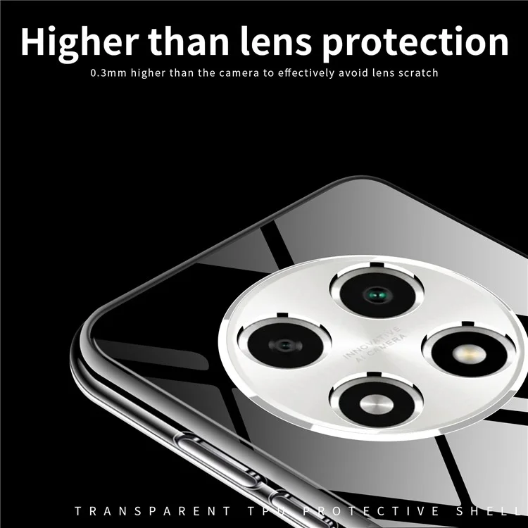 MOFI For Oppo A2 Pro 5G Case TPU Phone Protector HD Clear Cell Phone Cover Shell-Cellmalls