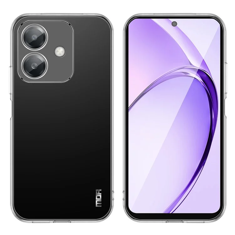 MOFI For Oppo A3x 5G (India) Case Anti-Scratch Clear Soft TPU Phone Cover-Cellmalls