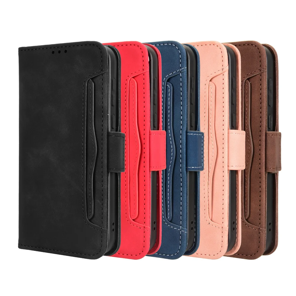 For Oppo Find X8s+ 5G Leather Case Phone Wallet Cover with Multiple Card Slots - Black-Cellmalls