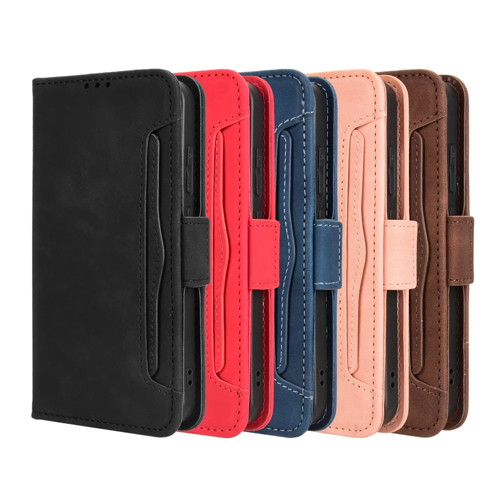 For Oppo Find X8s 5G Leather Case Phone Wallet Cover with Multiple Card Slots - Black-Cellmalls
