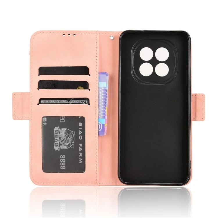 For Oppo F29 5G  /  A5 5G Case Wallet Leather Phone Cover with Multiple Card Slots - Pink-Cellmalls