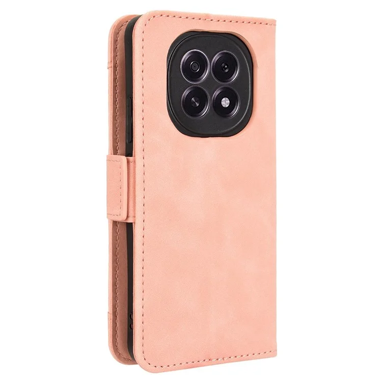 For Oppo F29 5G  /  A5 5G Case Wallet Leather Phone Cover with Multiple Card Slots - Pink-Cellmalls