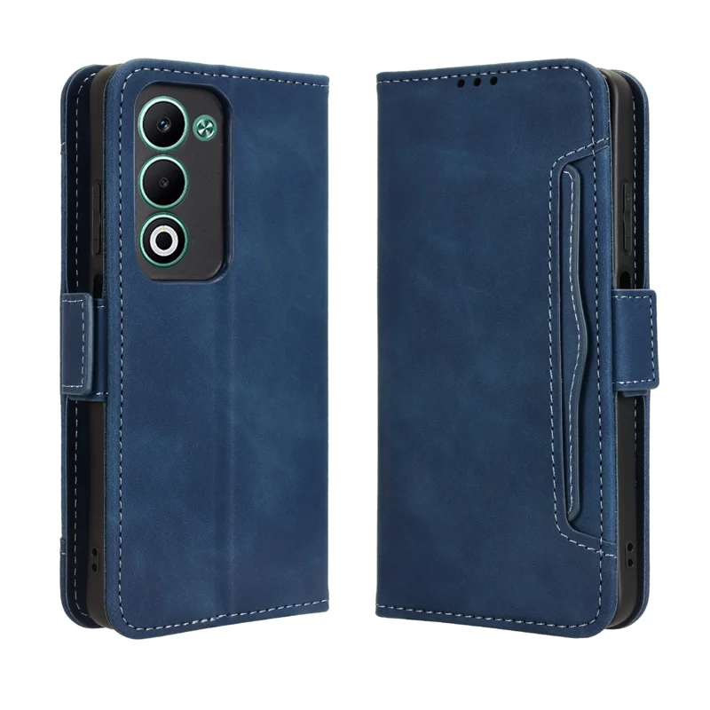 For Oppo A5 5G / Oppo A5 4G Leather Case Phone Wallet Cover with Multiple Card Slots - Black-Cellmalls