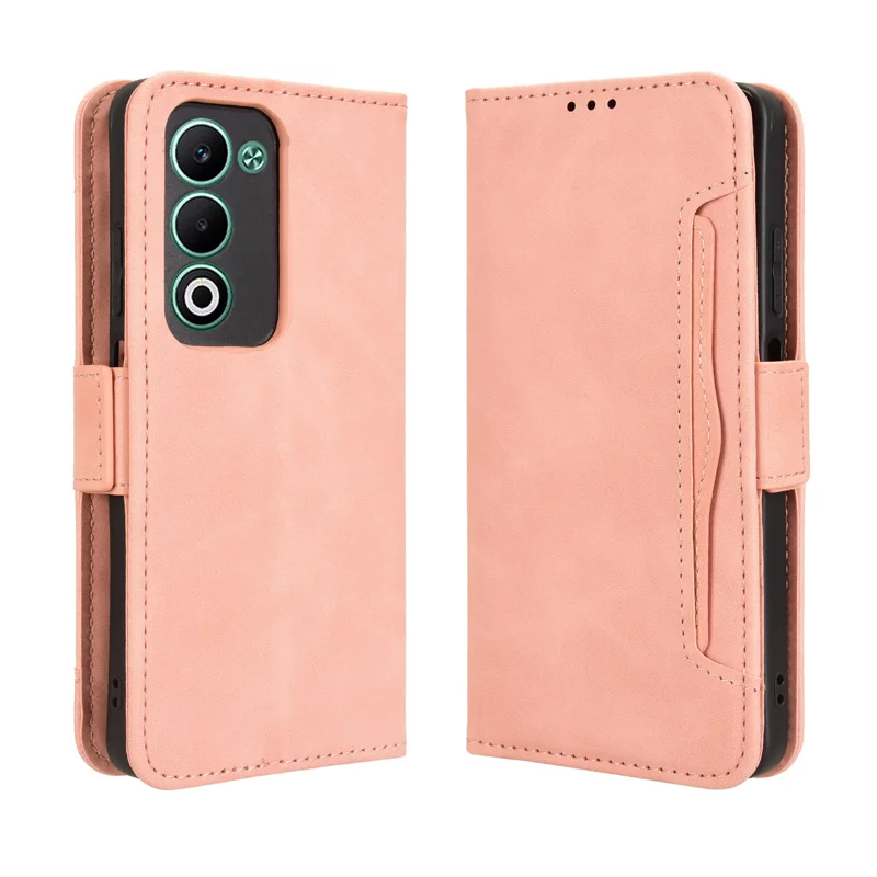 For Oppo A5 5G / Oppo A5 4G Leather Case Phone Wallet Cover with Multiple Card Slots - Black-Cellmalls